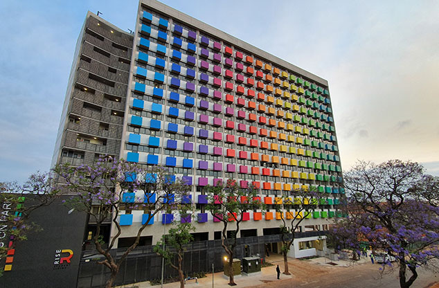 Units on Park Building